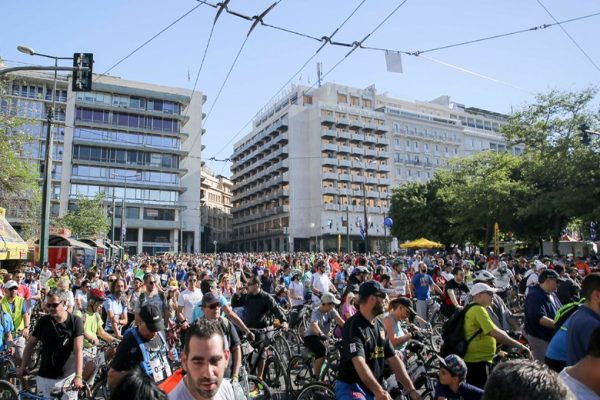 Άνοιξαν οι ηλεκτρονικές εγγραφές για τον 25ο Ποδηλατικό Γύρο Αθήνας