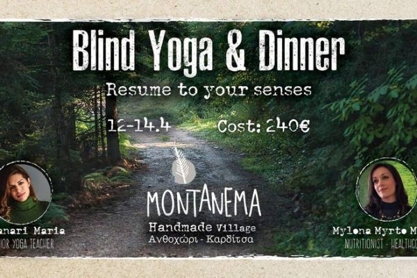 Blind Yoga & Dinner / Resume to your senses