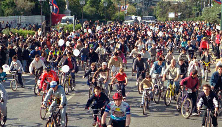 Ανοιξαν οι εγγραφές για τον 26ο Ποδηλατικό Γύρο Αθήνας