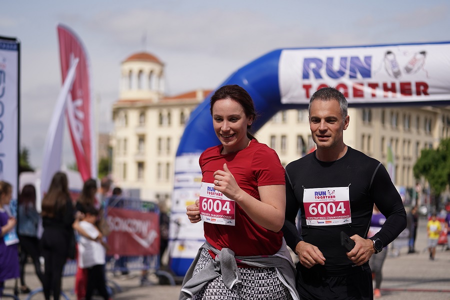 Όμορφες στιγμές από το Run Together Thessaloniki